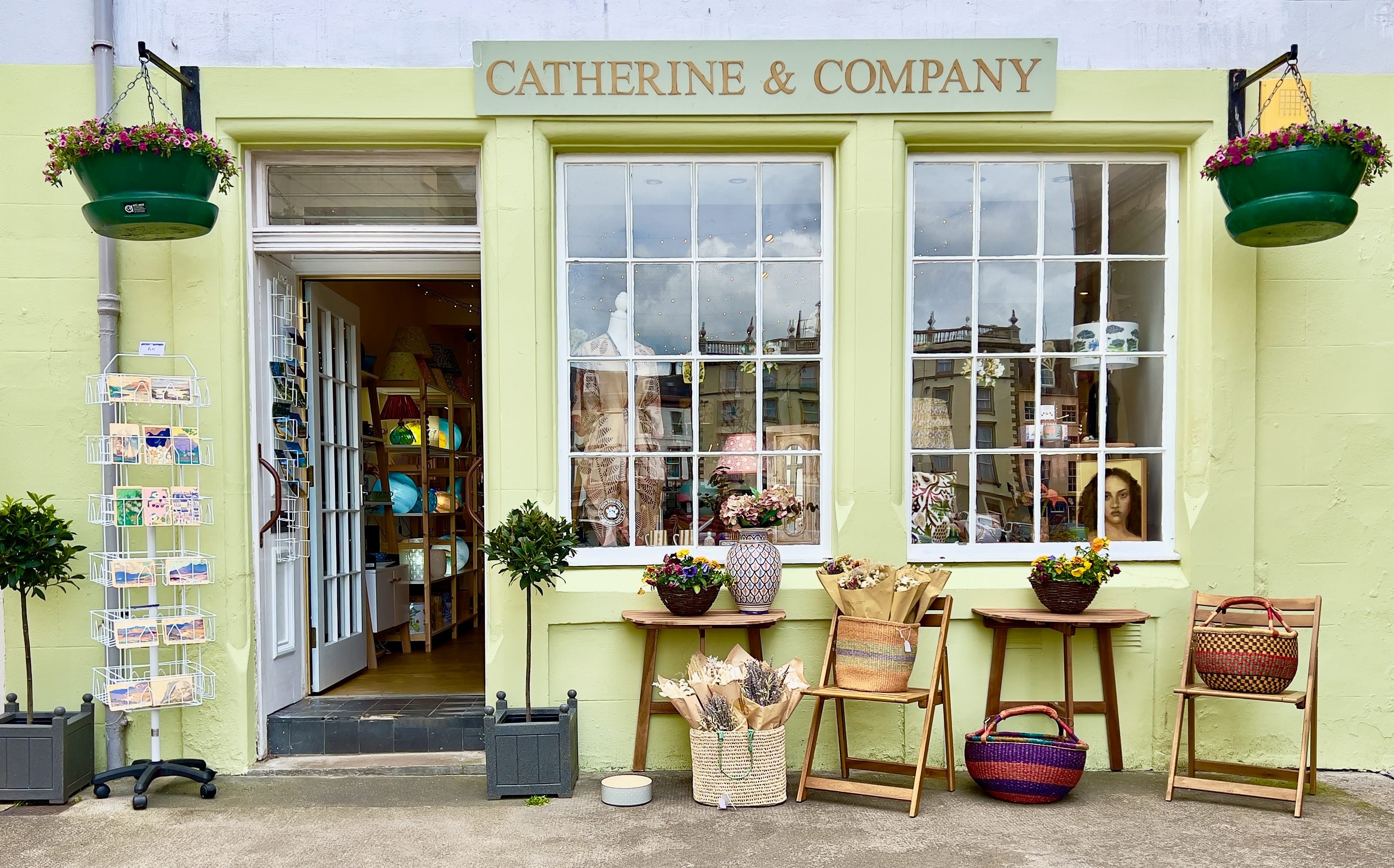 Catherine and Company shop front in Kelso
